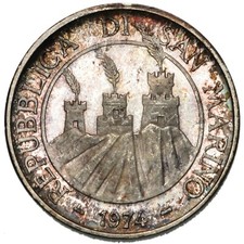 SAN MARINO 500 Lire 1974 -