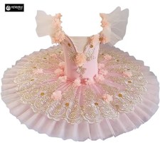 Vestito Tutù Saggio Danza Romantico Bambola Coppelia Ballet Tutu Dress DANC188B