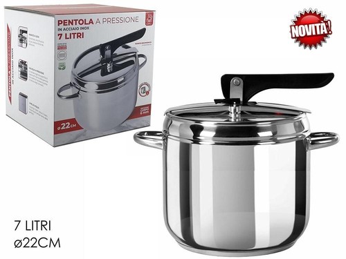 Pentola pressione inox 7 - pentola,
