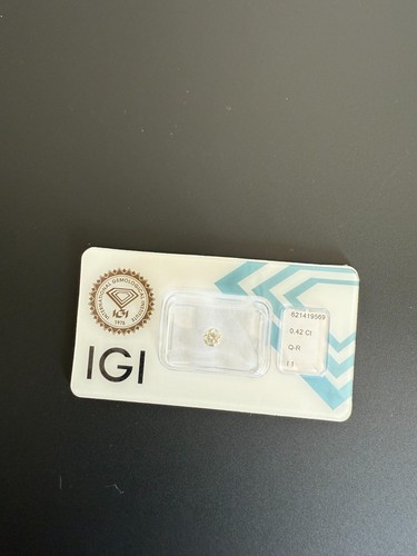 Diamante certificato igi - certificato,