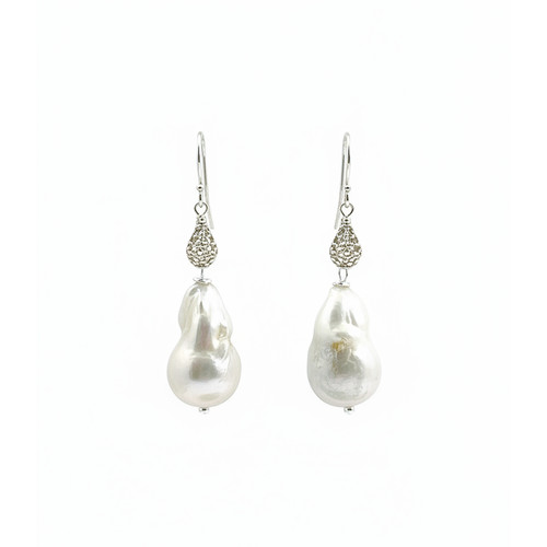 Orecchini gocce luna con - gocce,