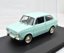 Modellini auto collezione scala 1:43 FIAT 850 celeste diecast modellismo norev