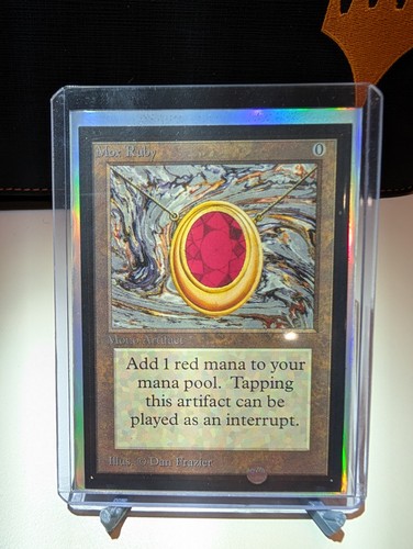 Carta mox ruby edizione - mox, da