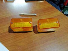 COPPIA FANALINI LATERALI FRECCE PIAGGIO APE 50 P TM FL2 EUROPA FURGONE P-478