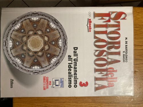 Libro storia della filosofia - della,
