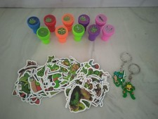 Tartarughe ninja timbri e adesivi