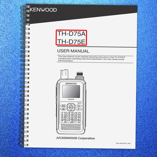Kenwood d75a d75e user - th-d75a, th-d75e
