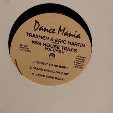 Dance Mania 1994 House Trax