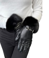 Guanti Gucci vintage in pelle