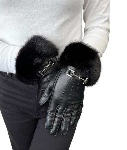 Guanti gucci vintage pelle - guanti, in