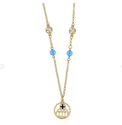 Collana bysimon metallo con - collana, in