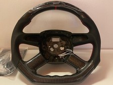 Volante in carbonio led Audi A6 C6 Cambio Manuale