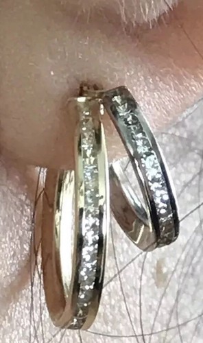 Gold orecchino 14k cerchio - 14k,