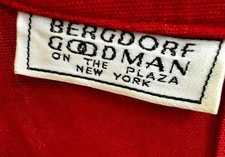 Abito tubino rosso vintage