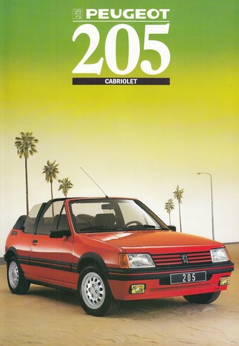 Peugeot 205 cabrio cabriolet - peugeot,