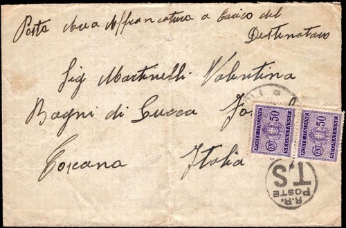 Italia affrancatura dovuta - , 2x