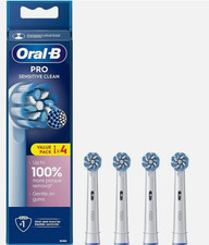 4 X Testine Ricambio Oral-B Sensitive Pulizia Delicata Gengive Sensibili 4 Pz