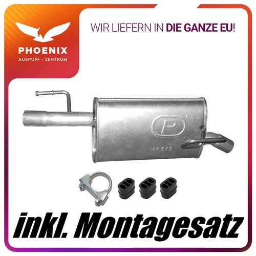 Silenziatore scarico opel - silenziatore,