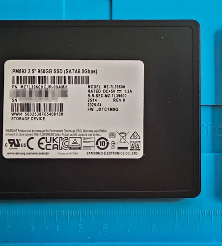 Samsung pm893 960gb - pm893, iii