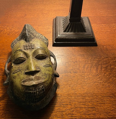 Maschera legno africana - legno,