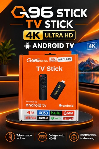 G96 stick dongle - android, 4k
