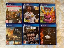 PACCHETTO DA 6 GIOCHI PS4. 