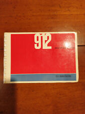 PORSCHE 912 Uso e Manutenzione (italiano)