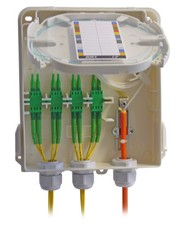 Oem Scatola di Giunzione Fibra Ottica 8 Fibre IP54 per Applicazioni FTTX con Ser