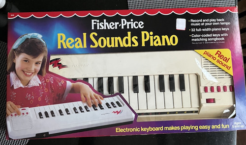 Vintage box fisher price - in,