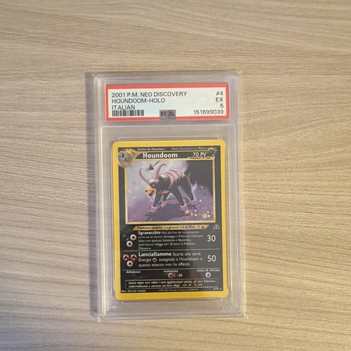 Pokémon houndoom holo - pokémon, neo