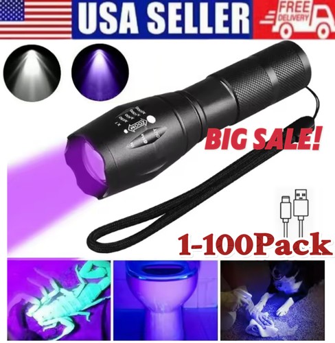 Torcia luce nera super - uv,
