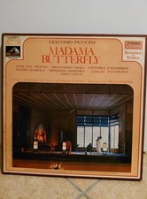 Giacomo Puccini Madama Butterfly LP Vinile Originale 1978 