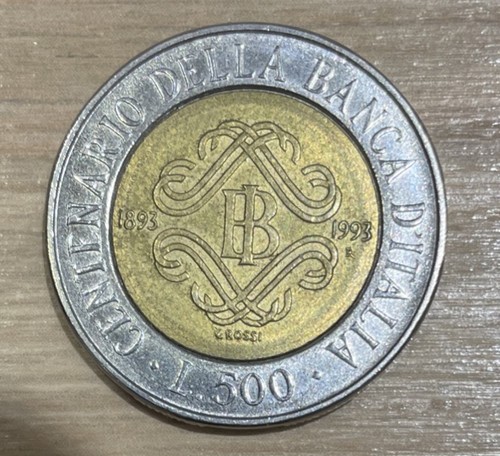 500 lire centenario della - 500,