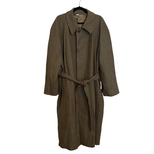 Cappotto trench vintage lana
