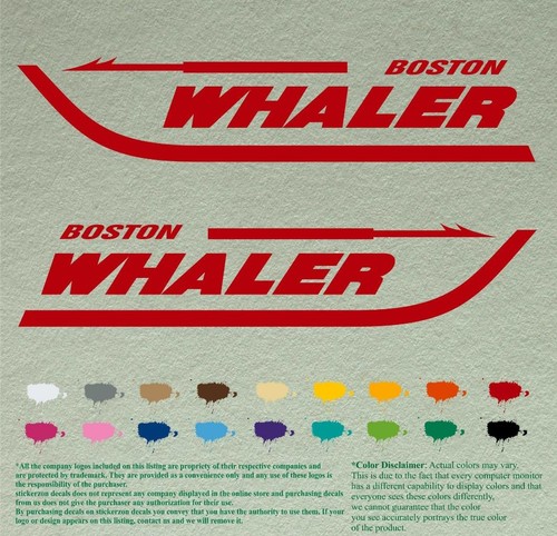 Boston whaler set coppia - set,
