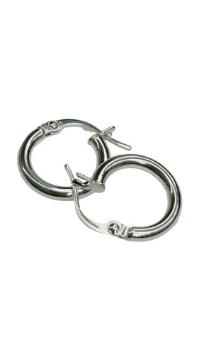 Orecchini oro 750 bianco - in,