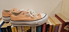SCARPE CONVERSE PLATFORM CHUCK TAYLOR ALL STAR 560250c LIFT OX ZEPPA Albicocca 