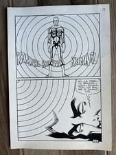 Magnus Tavola Originale Kriminal n.300 Pagina 99 -La Bara Di Ghiaccio 1971