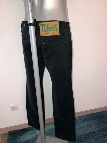 Jeans neri uomo dsquared2 - jeans,
