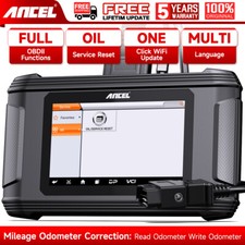 Car Mileage Correction Odometer Adjust Diagnostic OBD2 Scanner Oil Reset Tablet