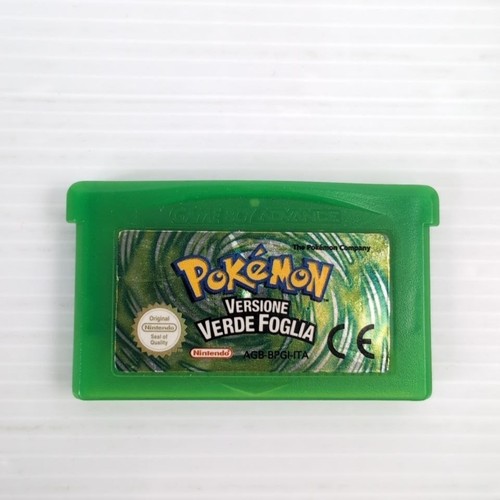Pokemon verde foglia gba - pokemon,