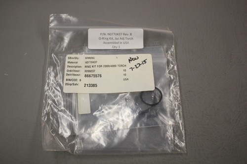 Kit ring perkin elmer - o-ring, per