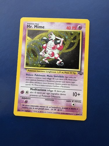 Carte pokemon mime 6 64 - pokemon,