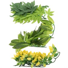 3 Pcs Foglie Finte Di Rettile