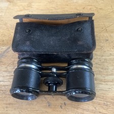 Antico binocolo vintage Colmont Paris Opera Glasses miniatura con custodia originale