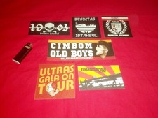 Lotto di 6 adesivi stickers