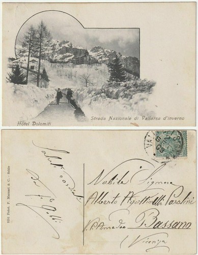 Strada nazionale vallarsa - strada,