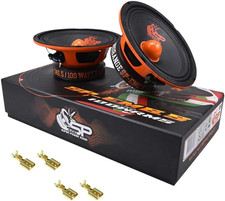 KIT SET per SP AUDIO SP-EM6.5 2 Altoparlanti Midrange Da 16,5 Cm 165 Mm 6,5" Di 