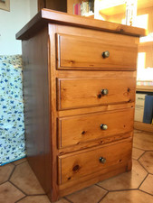 CASSETTIERA ANTICA IN LEGNO Di CILIEGIO MASSELLO