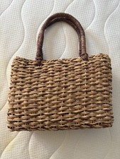 Borsa In Paglia Vintage Nuova Senza Etichetta